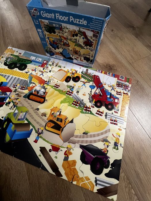 Puzzle urias de podea Galt – Santier de constructii