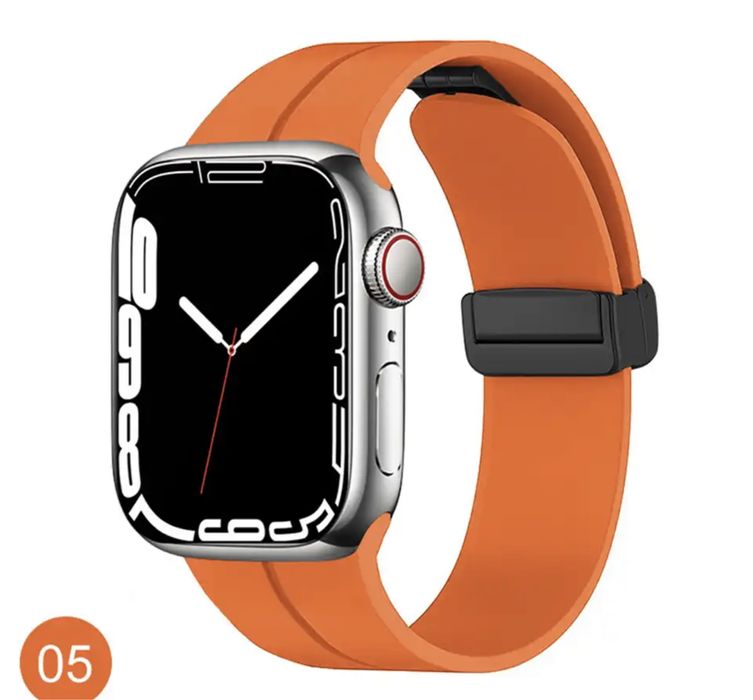 Curea Husar Silicon Magnetica Incarator Cablu Usb Ceas Apple Watch
