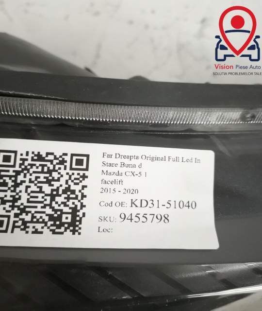 Far Dreapta Original Full Led In Stare Buna 1 lupa Mazda  CX-5  1  [fa