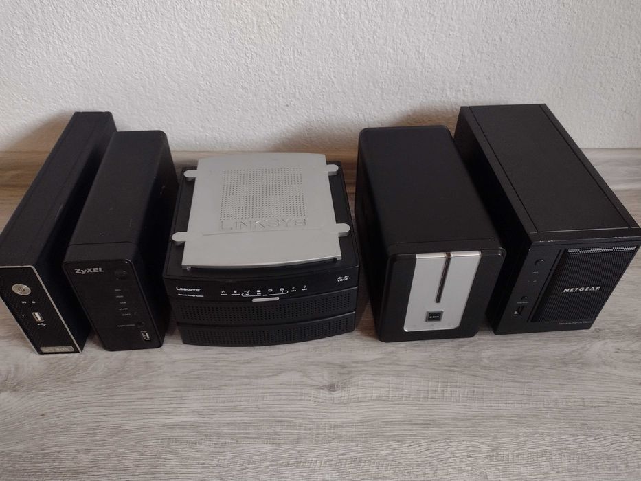 Лот NAS сървъри D-link NetGear и други