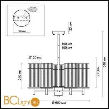 Новая люстра  odeon light