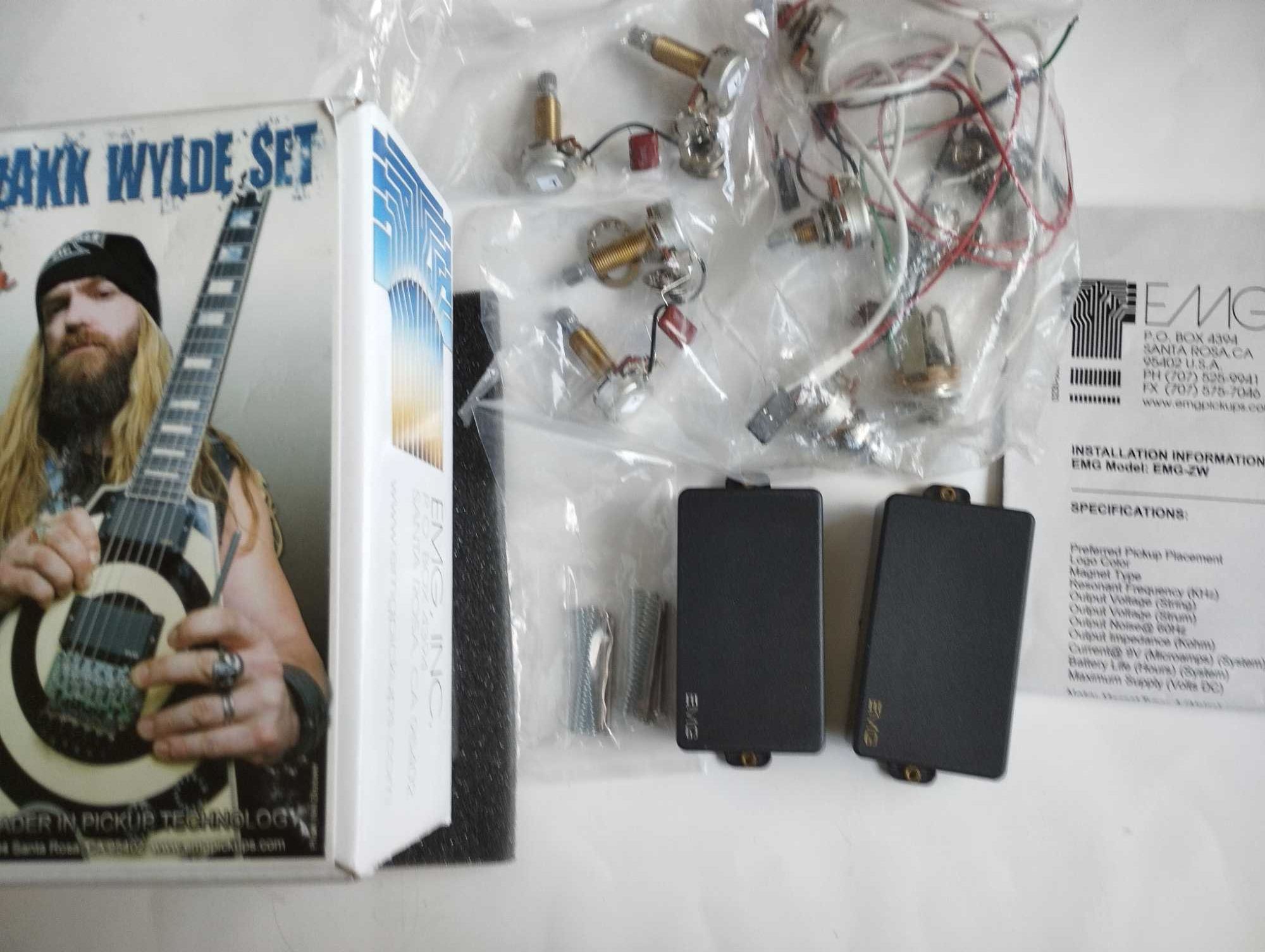 Адаптери за китара EMG Zakk Wylde Humbucker Set (81 / 85)
