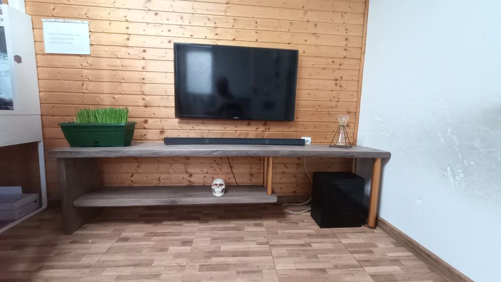 Lemn masiv stejar tv stand sufragerie