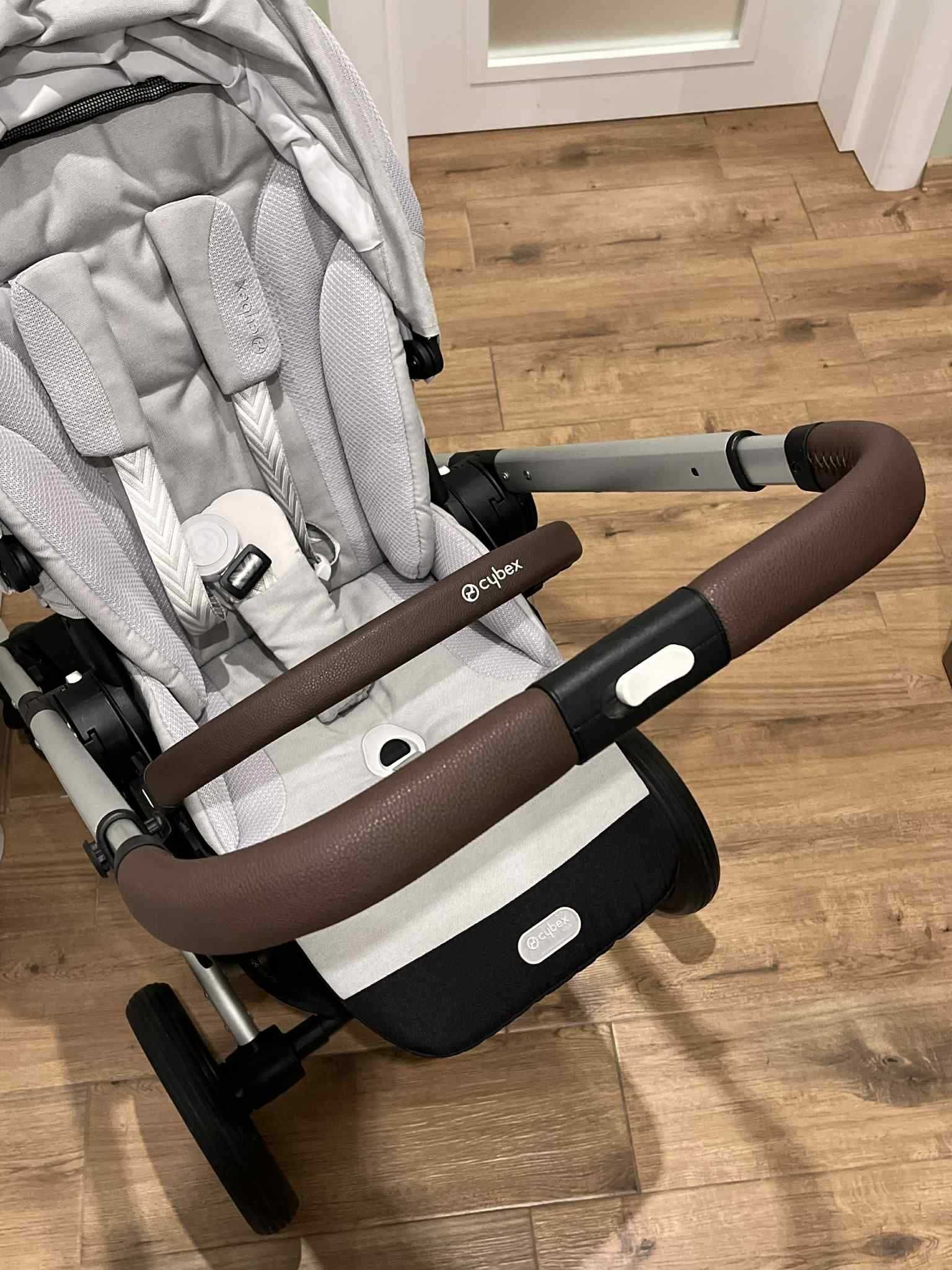 Cybex Balios S Lux 2023 + кош Cot S Lux Бебешка количка