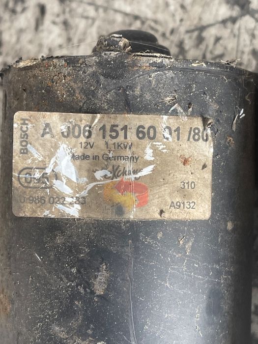 Electromotor MERCEDES CLS W218 2011-2017 3.0CDI A0061516001