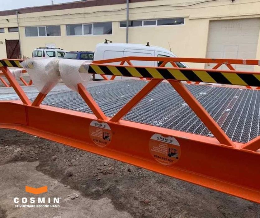 Rampă mobilă hidraulică încărcare descărcare TIR