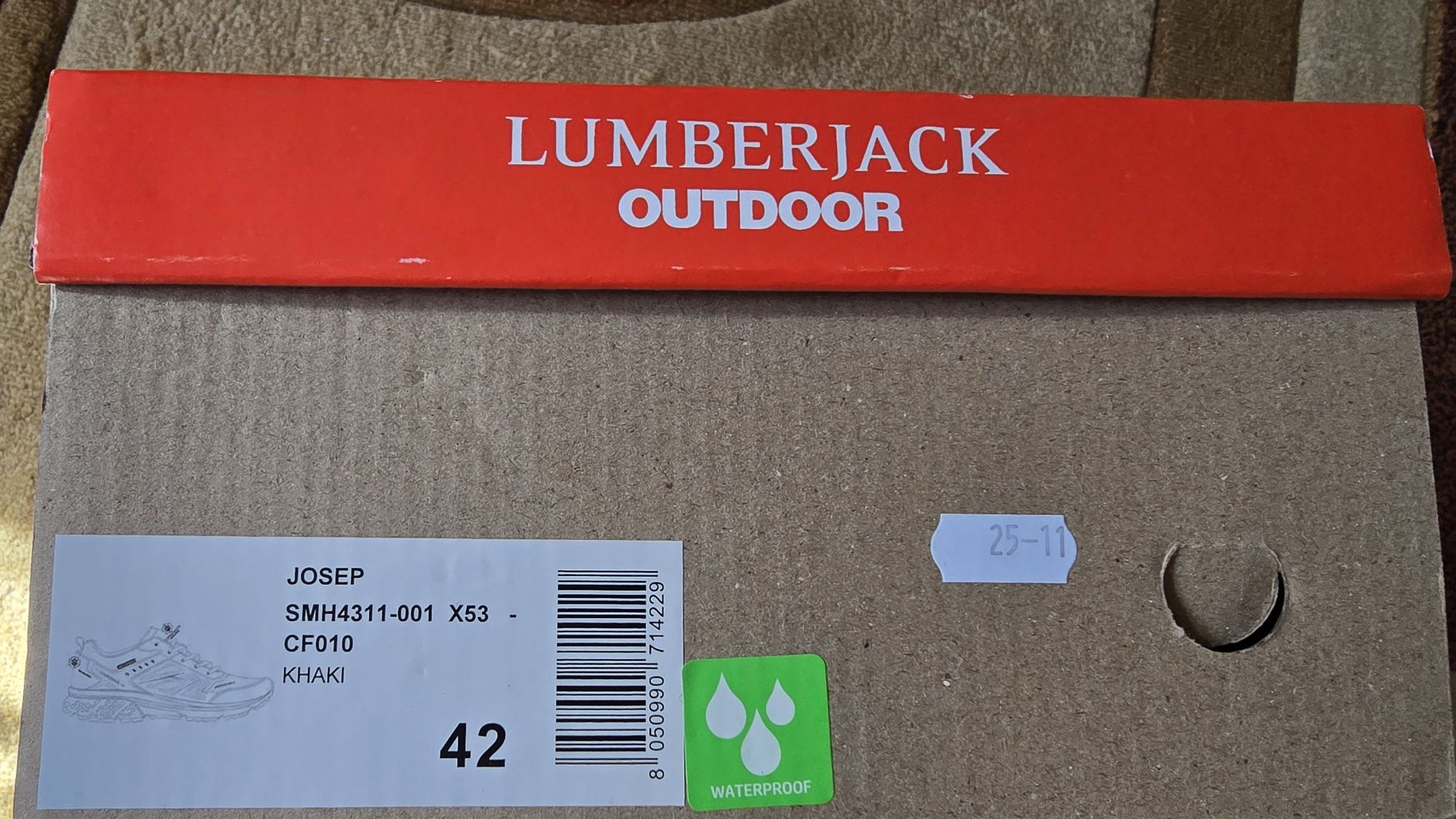 Lumberjack waterproof маратонки туристически waterresistant gore tex