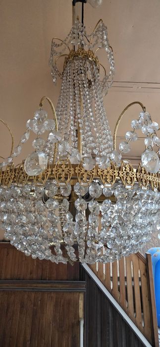 Люстра хрустальная