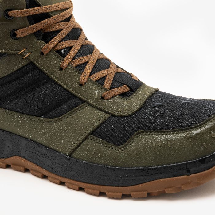 Încălțăminte mid din piele Drumeție Nh500 - produs resigilat Decathlon