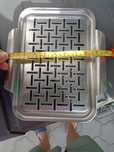 Platou din inox gratar legume, ciuperci, etc