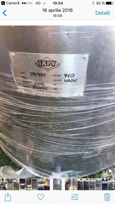 Racitor lapte tank 330 mono fazic cu ceas electronic frigot