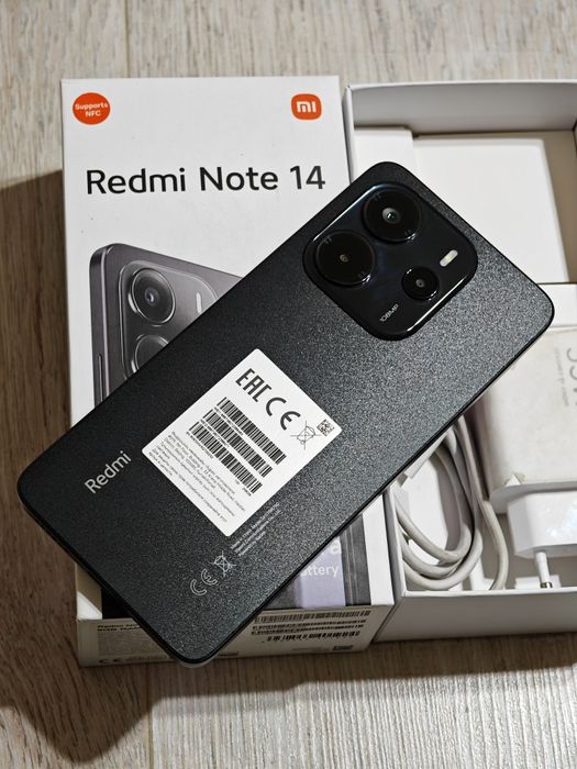 Redmi Note 14 256 gb Ram 8 полный комплект