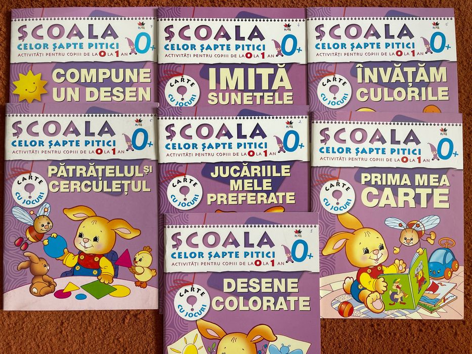 Set carticele educative copii, noi, 0+