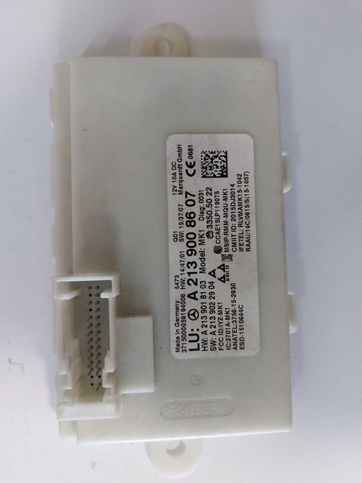 Модул за управление на кейлес (Keyless Go) система Mercedes W213 2016