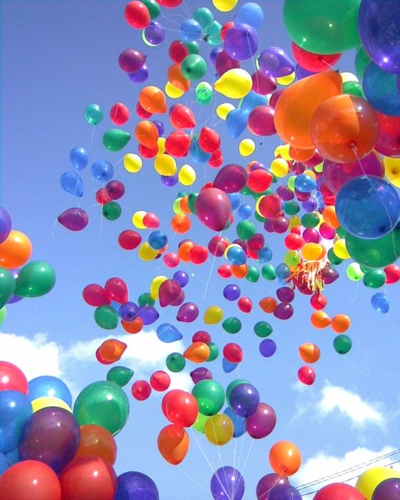 балони с хелий декорация