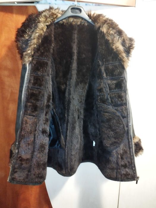 Cojoc damă , blană artificială