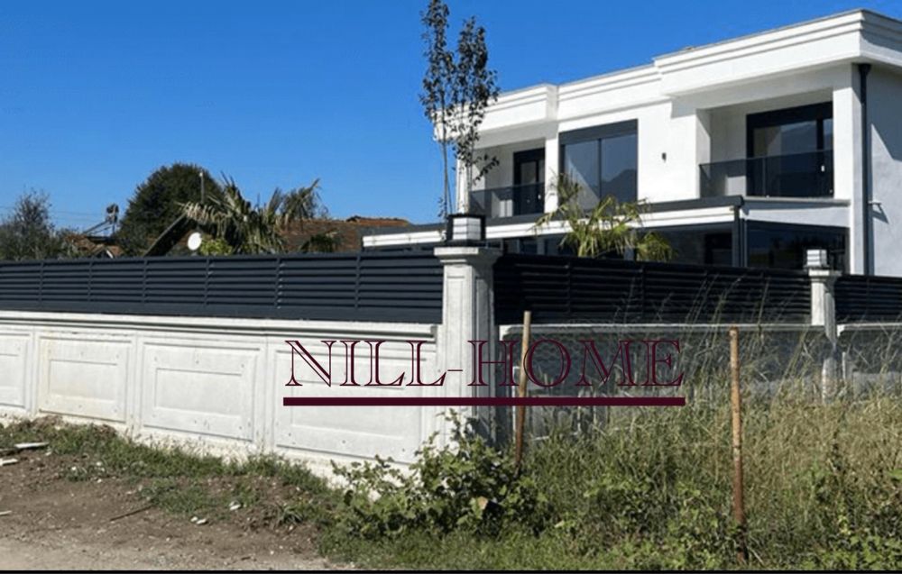 Ограда тип щора с ЛАМЕЛИ/ПАНА