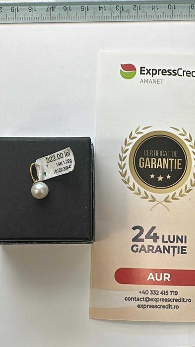Medalion aur 14K 1.22 GR (Ag45 B:10122.3.42)