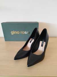 Черни обувки естествена кожа Gino Rossi, размер 36