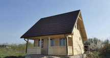 Cabane din lemn tip A frem