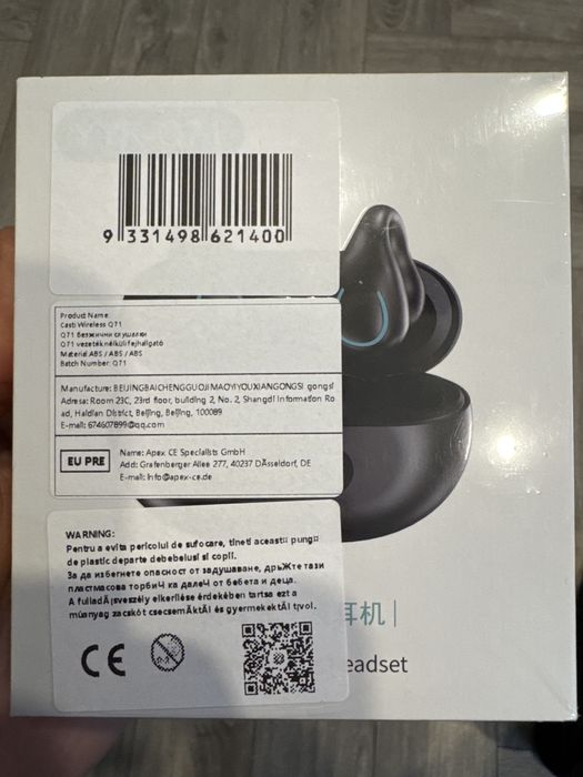 Casti wireless bluetooth Q71