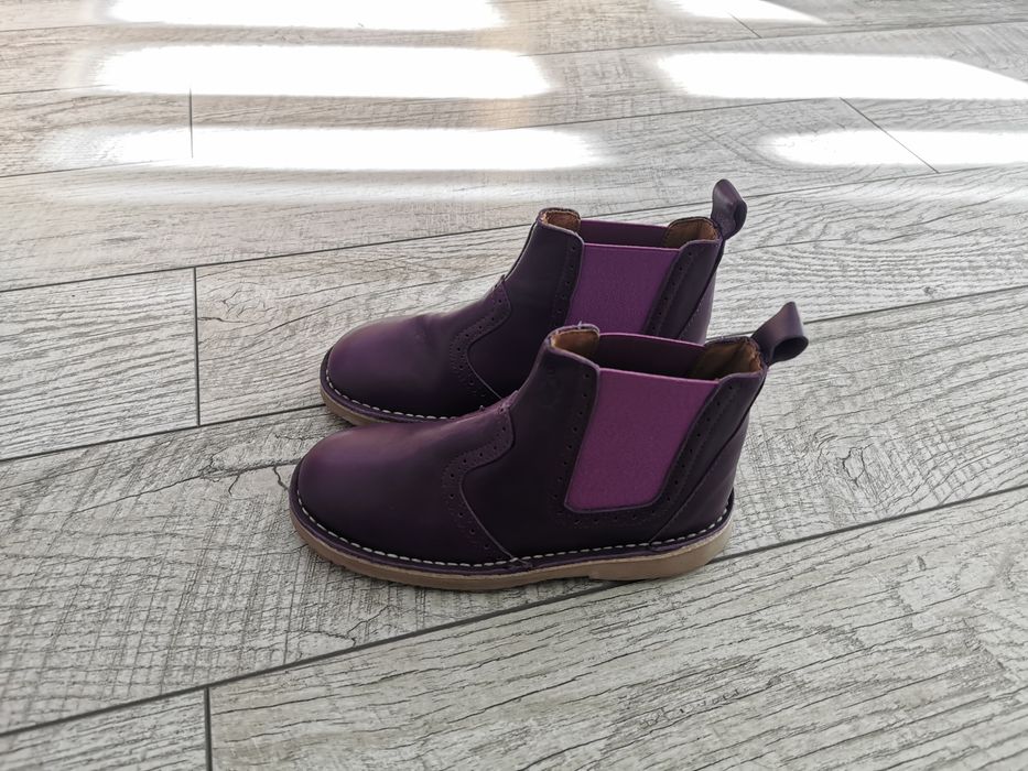 Ghete Lamino noi piele interior exterior măsura 34, cca 21 cm interior