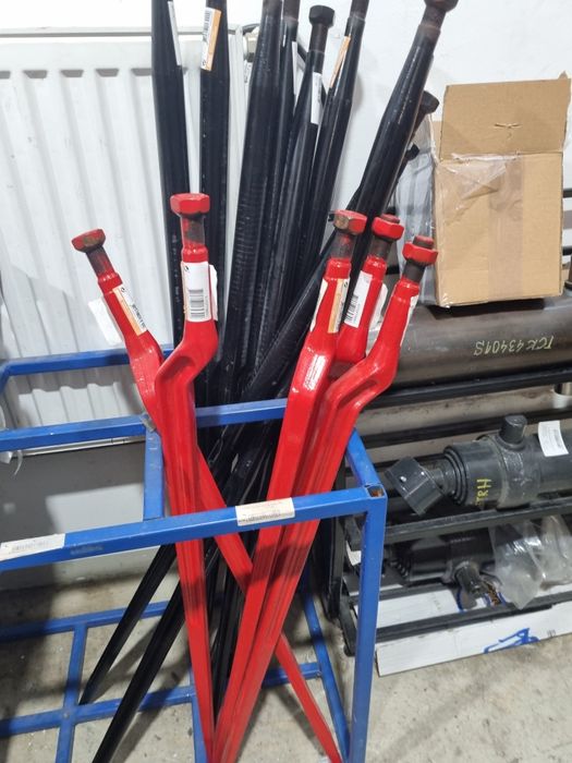 Tepuse tepi dinți pentru furcă gunoi baloti de 1m 10 cm lungime