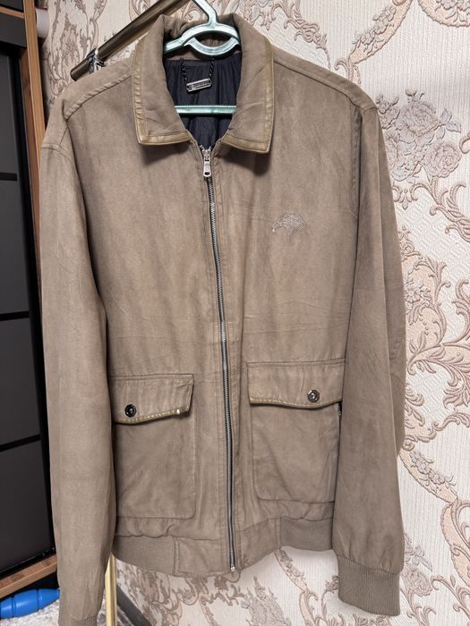 Замшевая куртка б/у