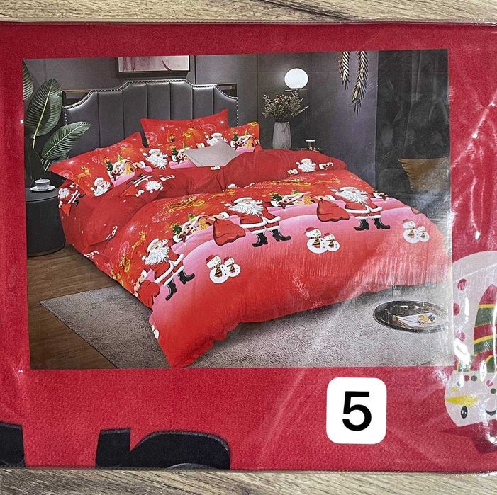 Lenjerii 6 piese Craciun, finet