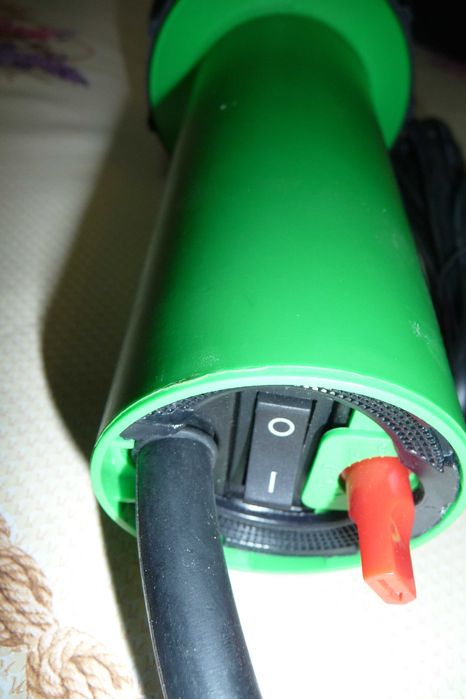 Tip Leister Triac , Pentru pvc/ linoleum, + 1 duza de 40mm, nou