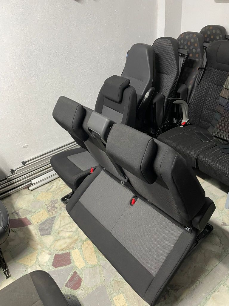 Interior t6/ caravelle scaune banchete 8 loc