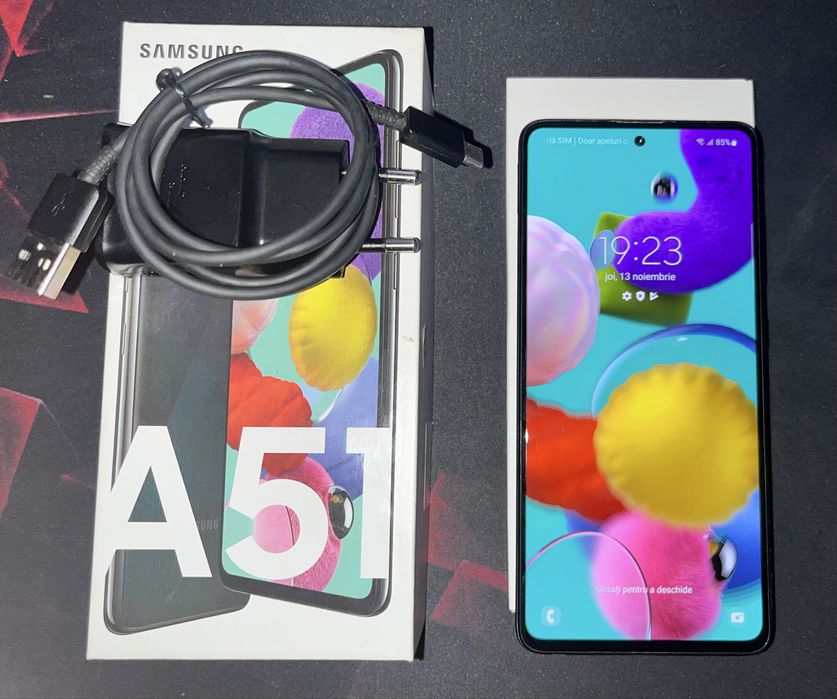 VANDUT Telefon Samsung Galaxy A51 128GB Prism Crush Black