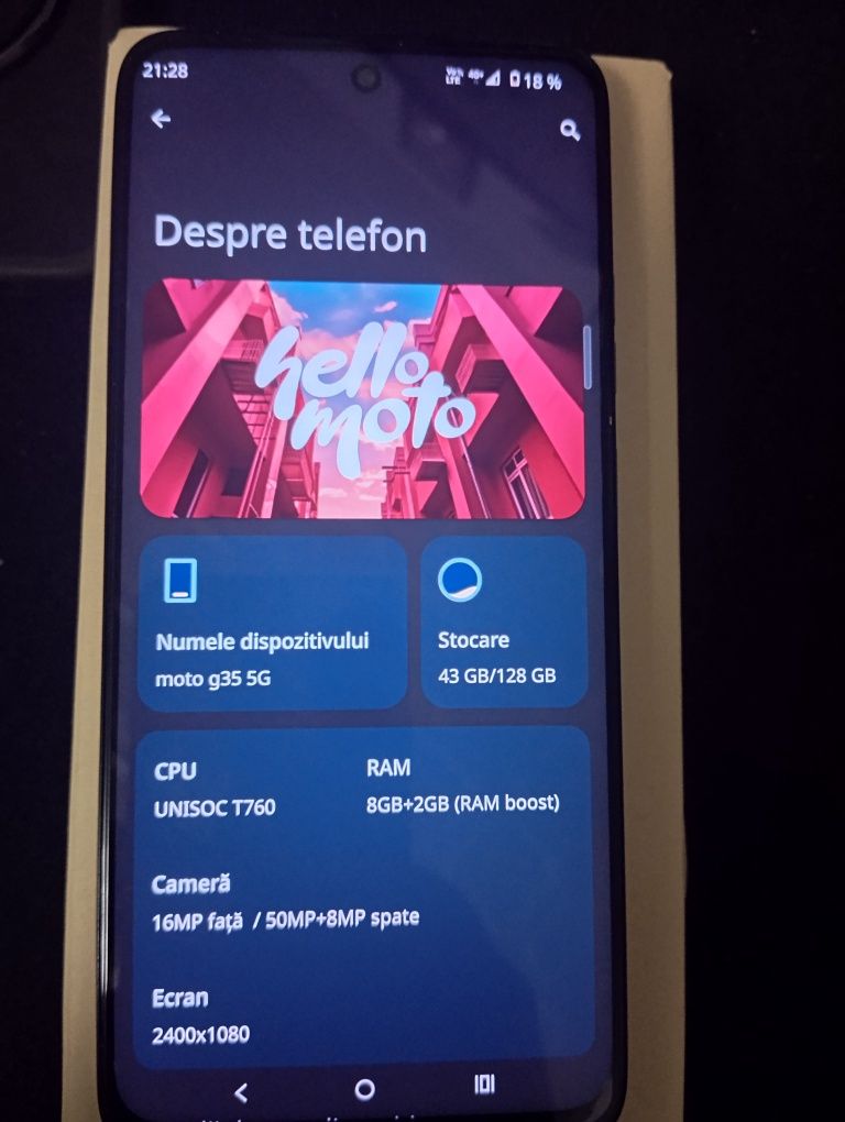 Motorola g35 128gb