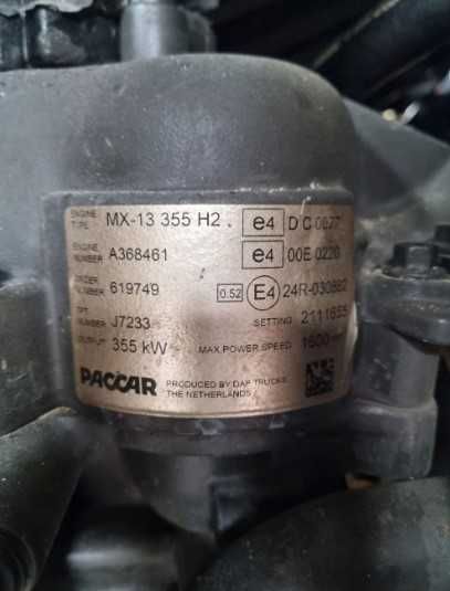 Motor complet MX-13 355 H2 DAF XF106 480CP - Piese de motor DAF