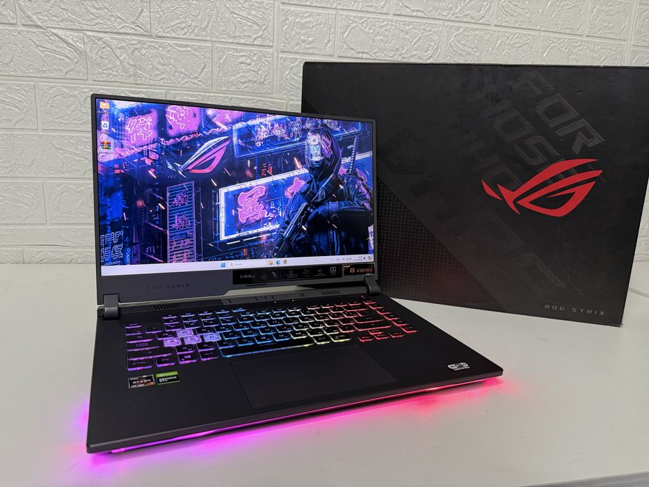 Новый Игровой Asus ROG Strix Ryzen 7-4800H/GTX/SSD512GB/8GB/144Hz