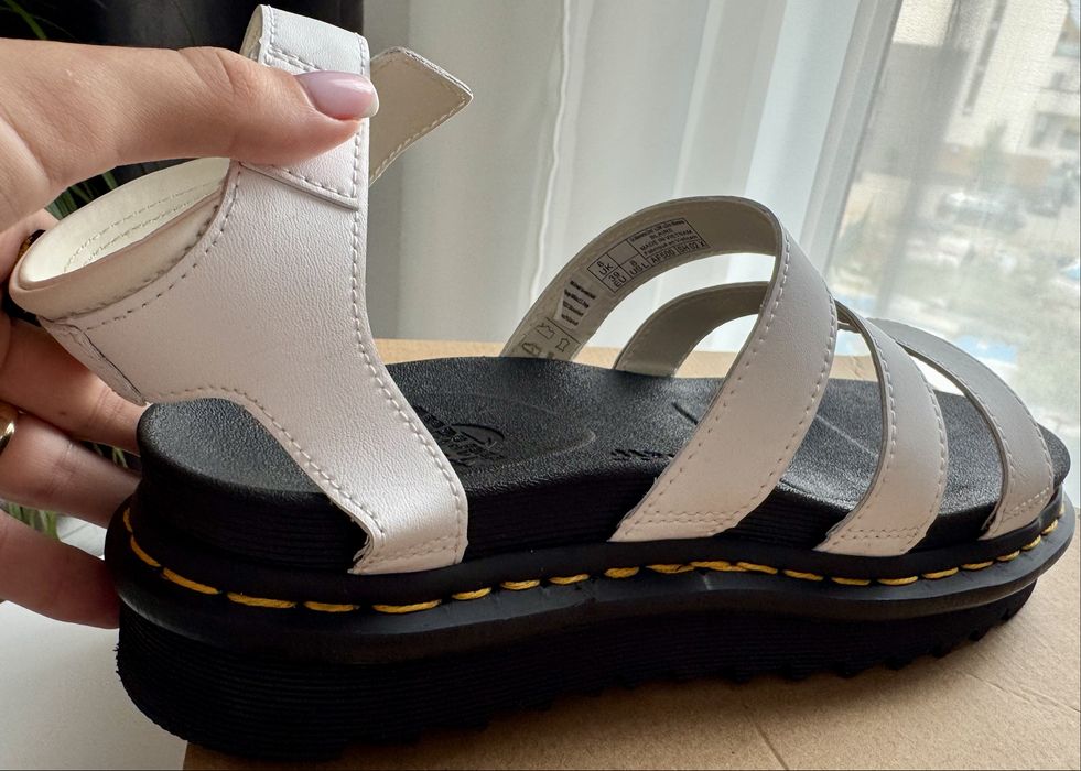 Sandale din piele Dr Martens