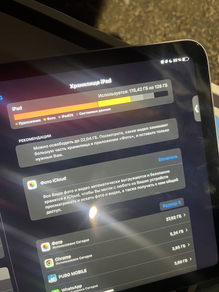 Ipad последний 128 гб