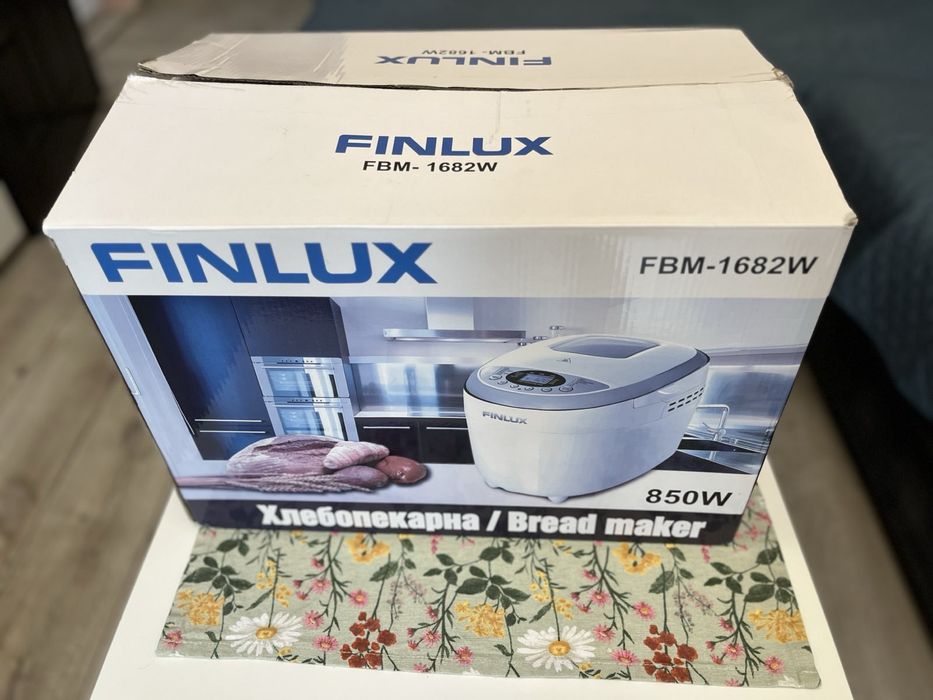 Хлебопекарна Finlux с две бъркалки