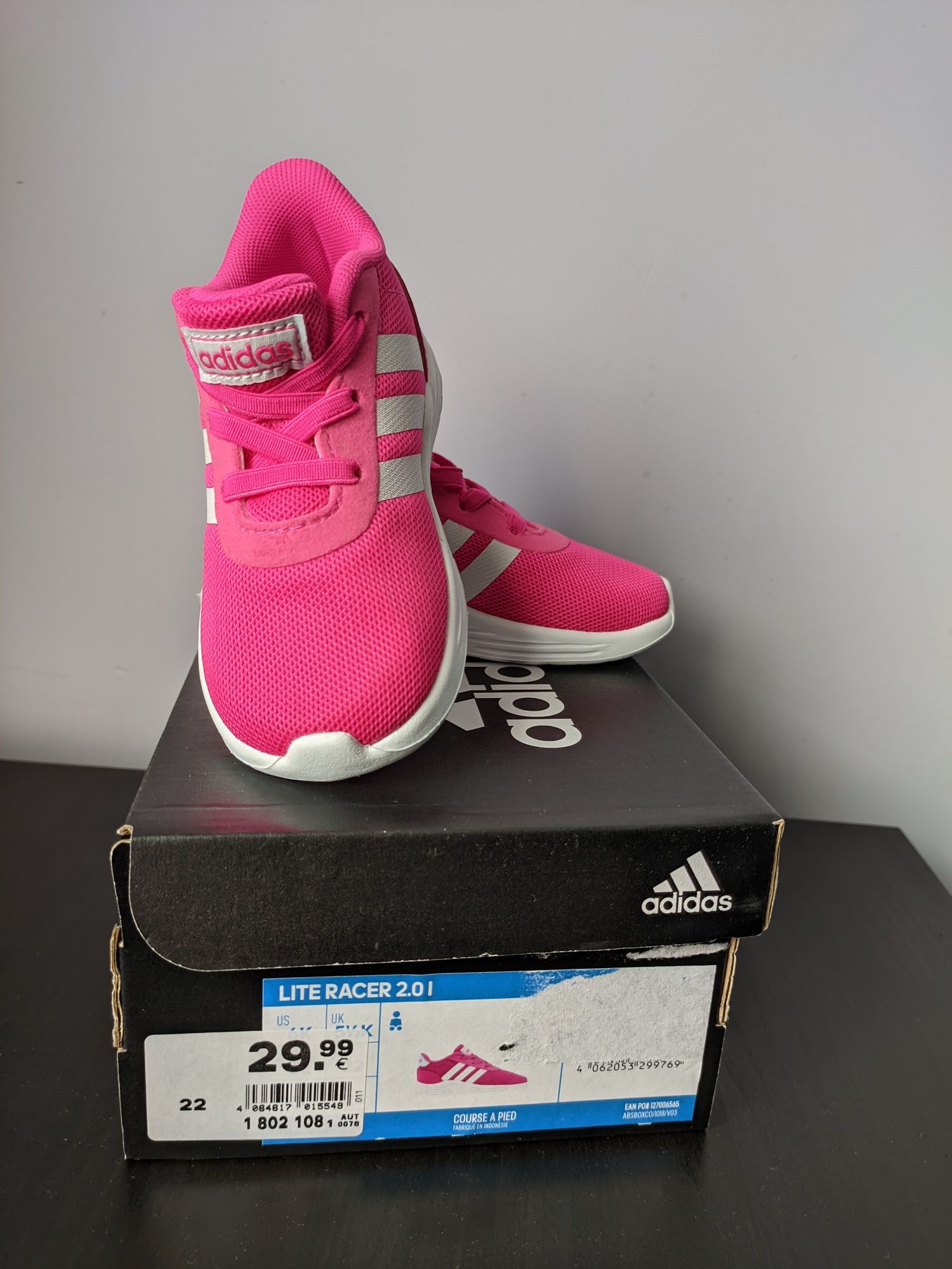 Pantofi sport copii Adidas Lite Racer 2.0 mărimea 22