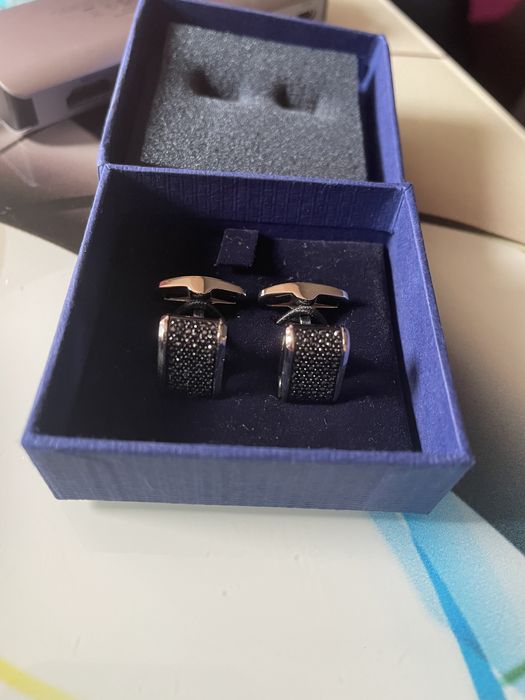 Butoni barbati Swarovski