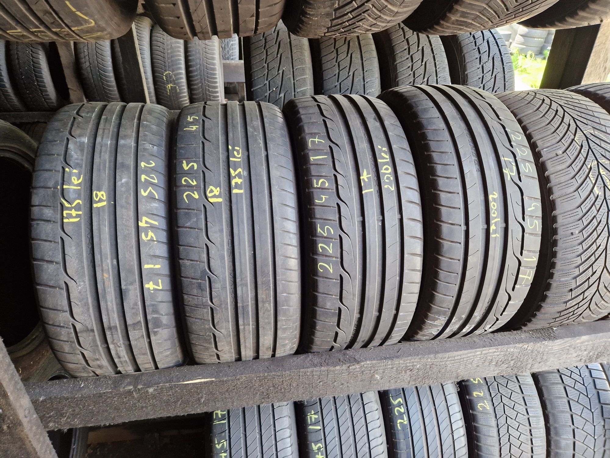 225 45 r17 continental dunlop goodyear