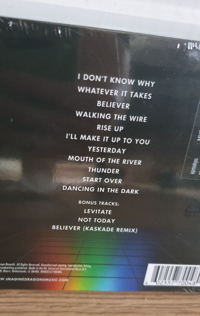CD диск Imagine Dragon,  нов