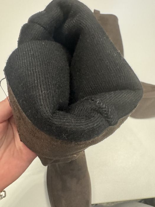 Cizme lungi maro Trendyol