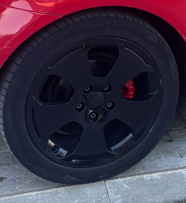 Джанти с гуми 5х112 17 Audi
