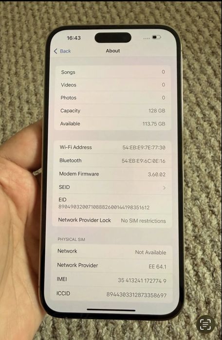 Iphone 14 pro max white