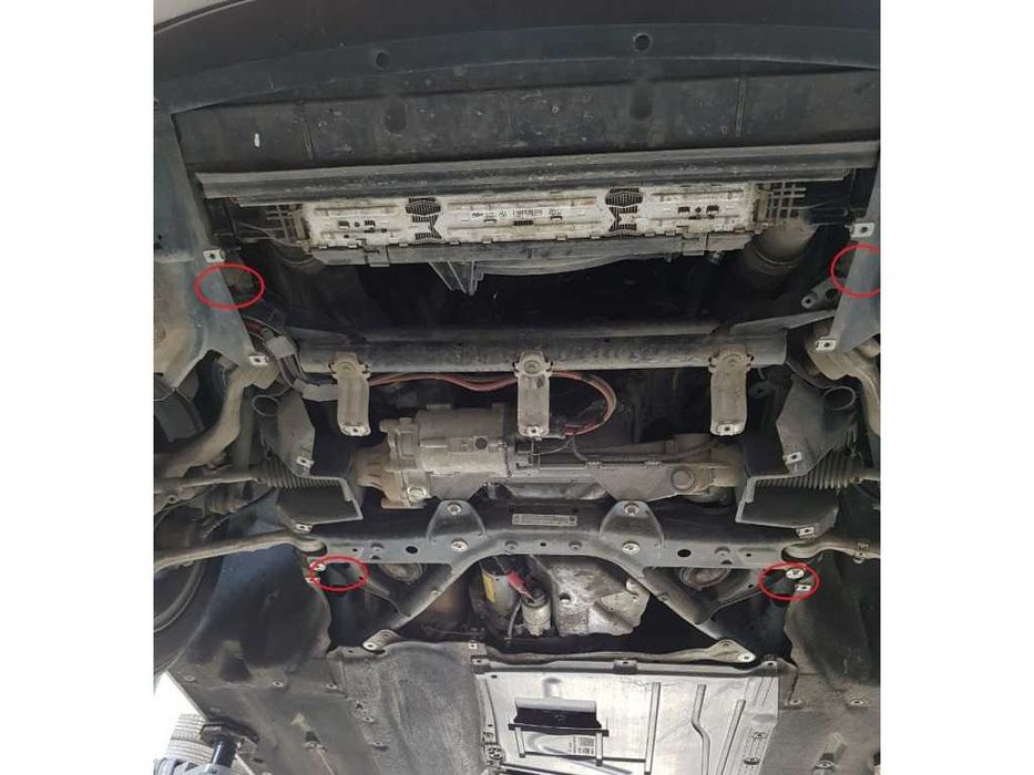 Метална кора под двигател и радиатор BMW Seria 1 F20 2010г +