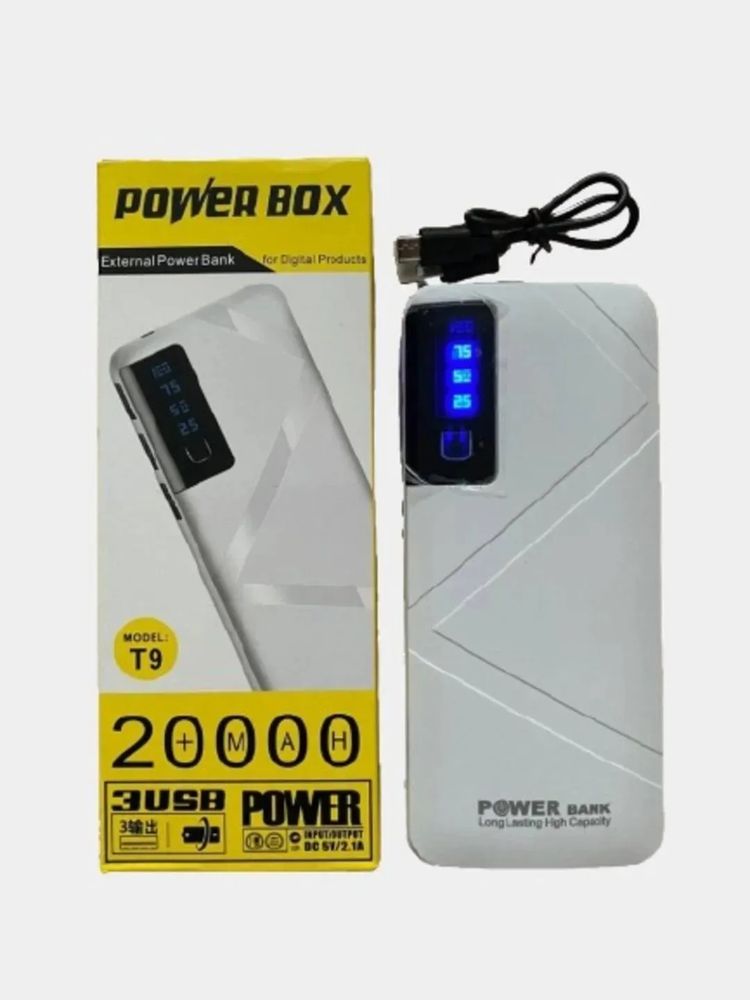 Портативная зарядка «Power box» 20000mah