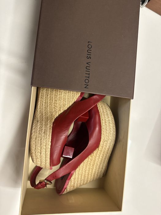 Сандали платформа  Louis Vuitton