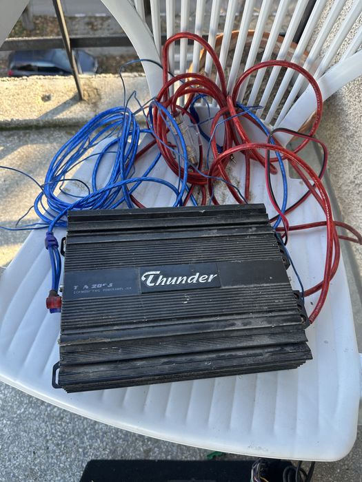 Усилвател СД плеяр  бас каса