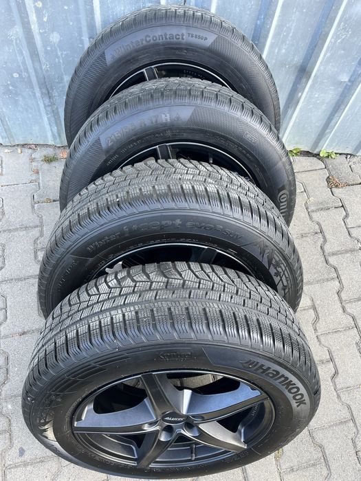 Jante 5x112mm, anvelope iarna 215/65 R17, VW Tiguan Audi Q3 Seat Skoda